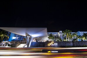Front of property - evening/night