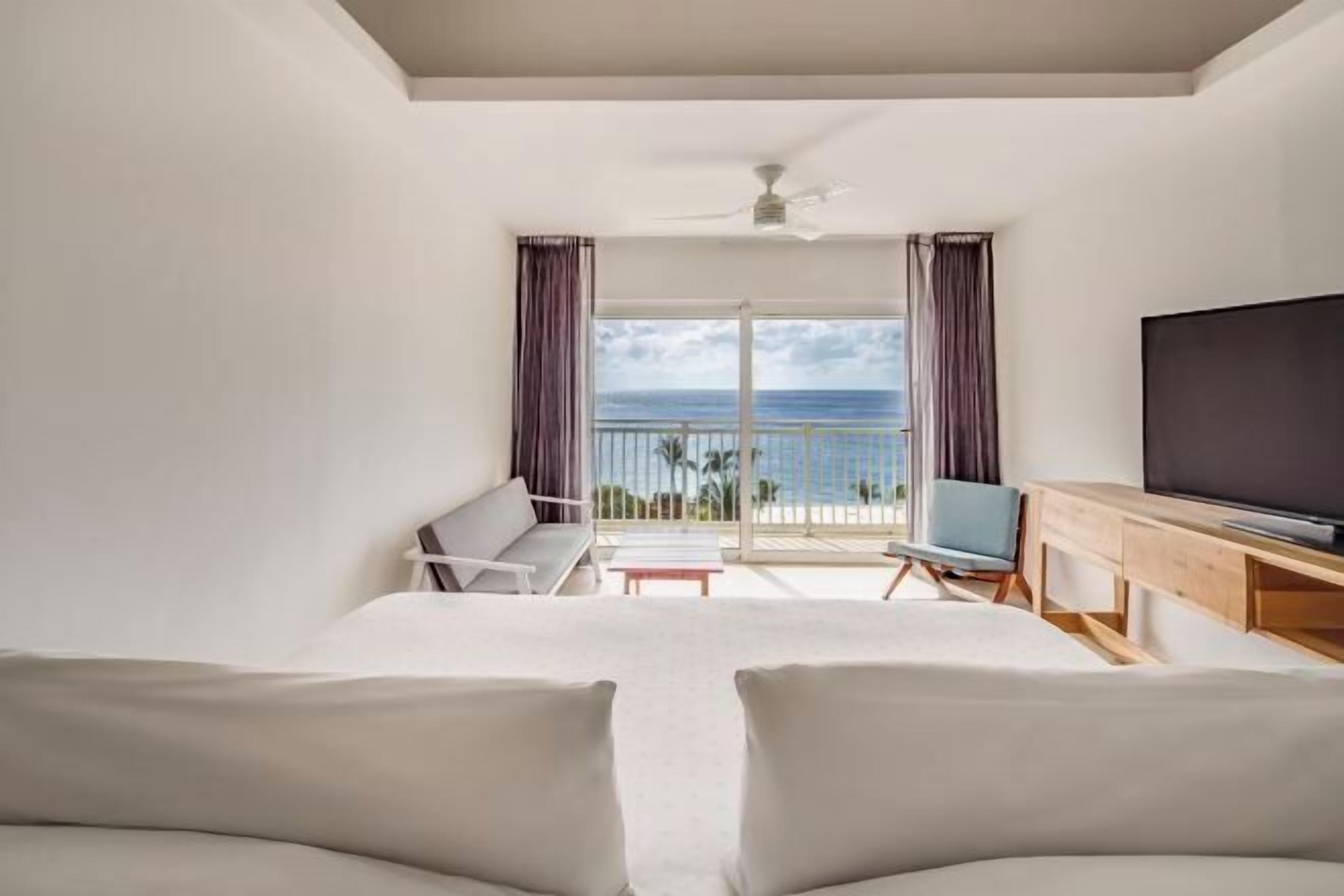 Premium bedding, down comforters, pillowtop beds, free minibar