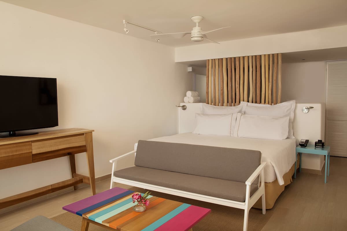 1 Schlafzimmer, hochwertige Bettwaren, Daunenbettdecken