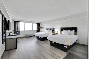 Deluxe Room, 2 Queen Beds, Non Smoking | Desk, laptop workspace, iron/ironing board, free cribs/infant beds - Holiday Inn Express And Suites Washington Dc Noma by IHG (Washington)