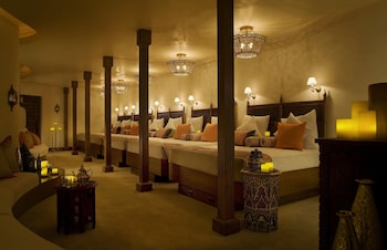 Couples treatment rooms, sauna, hot tub, steam room, Turkish bath at Omni Scottsdale Resort & Spa at Montelucia