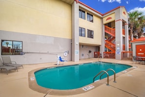Seasonal outdoor pool