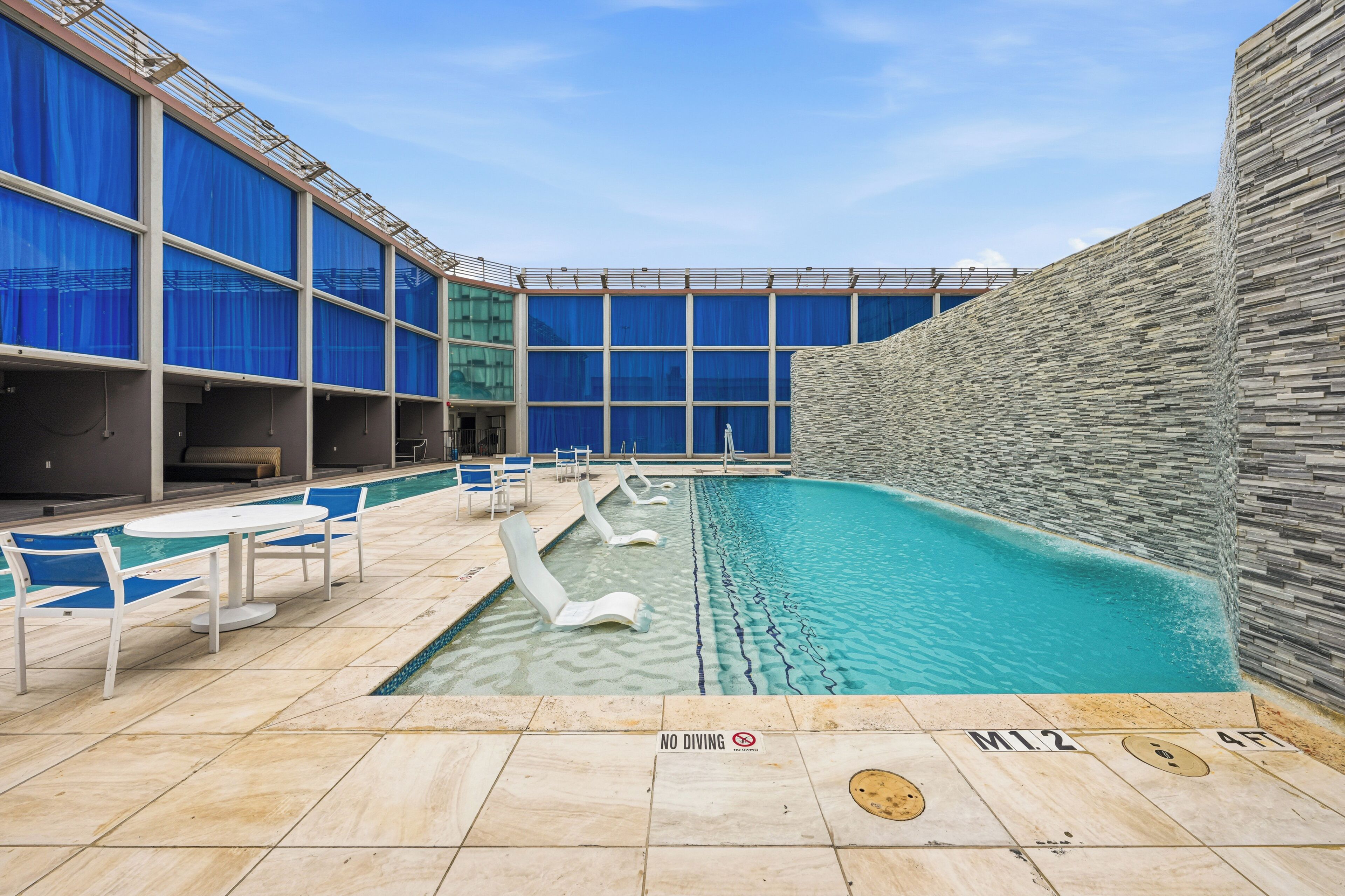 Seasonal outdoor pool, cabanas (surcharge), pool umbrellas