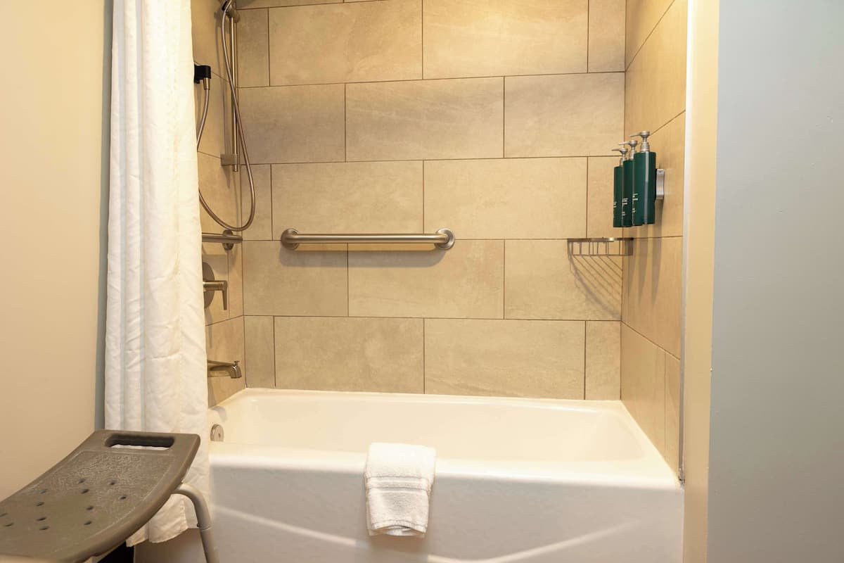 Room, 1 King Bed, Accessible, Bathtub (Mobility & Hearing) | Bathroom