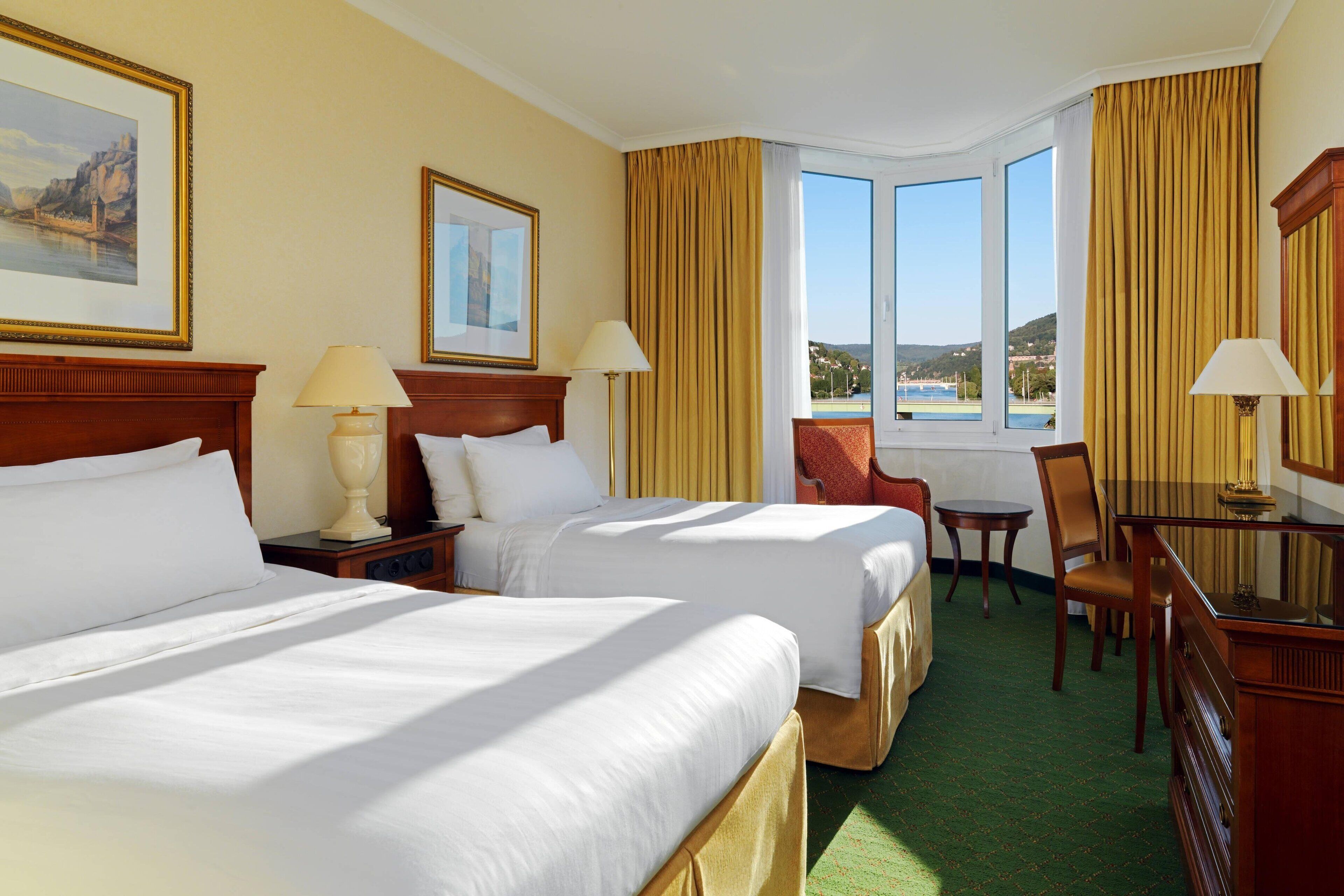 room, 2 single beds (view) | view from room