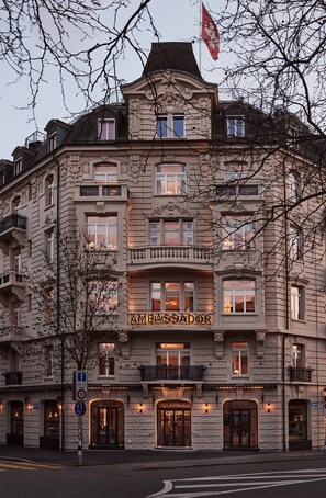 Fachada de la propiedad