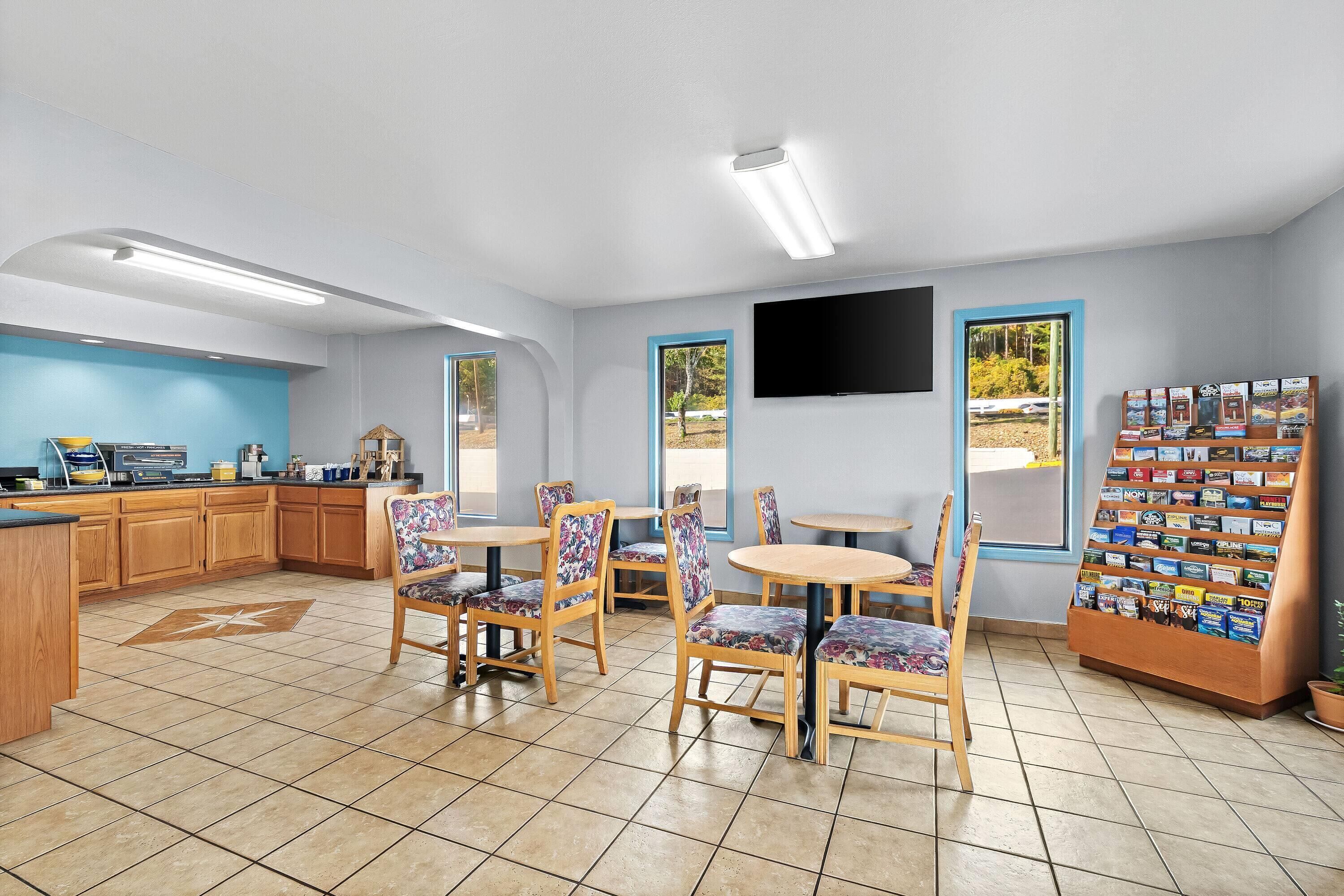 Free daily on-the-go breakfast 