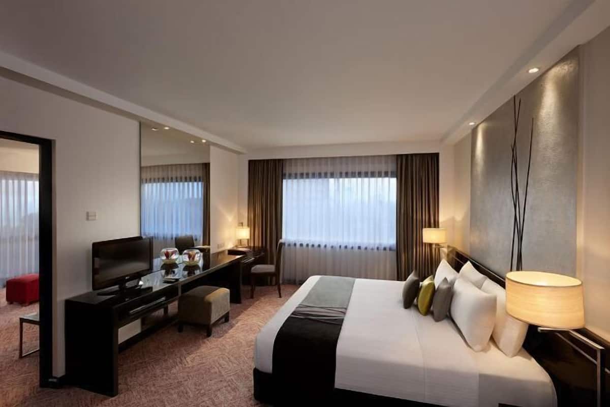Premium bedding, down duvets, pillow-top beds, minibar