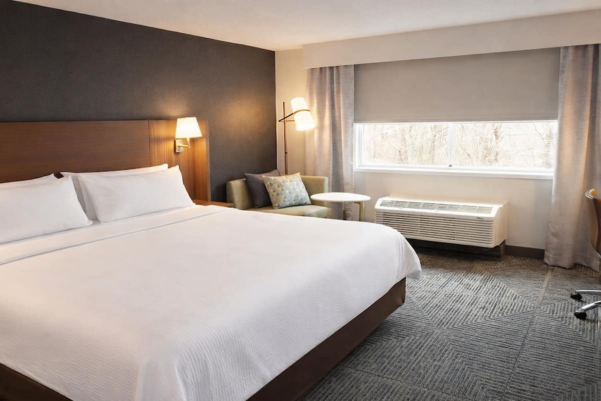 Standard Room, 1 King Bed | Premium bedding, desk, blackout drapes, iron/ironing board