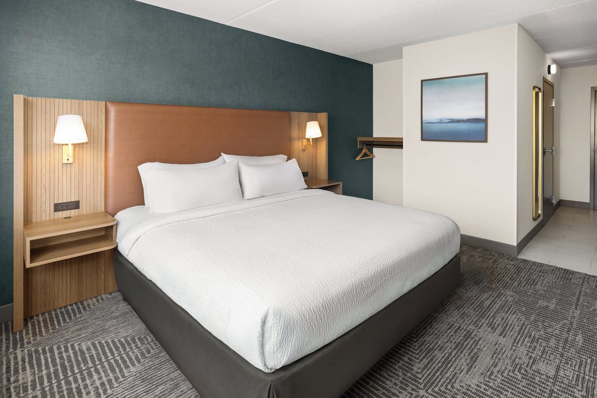 Standard Room, 1 King Bed, Accessible (Communications Accessible) | Premium bedding, pillowtop beds, desk, blackout drapes