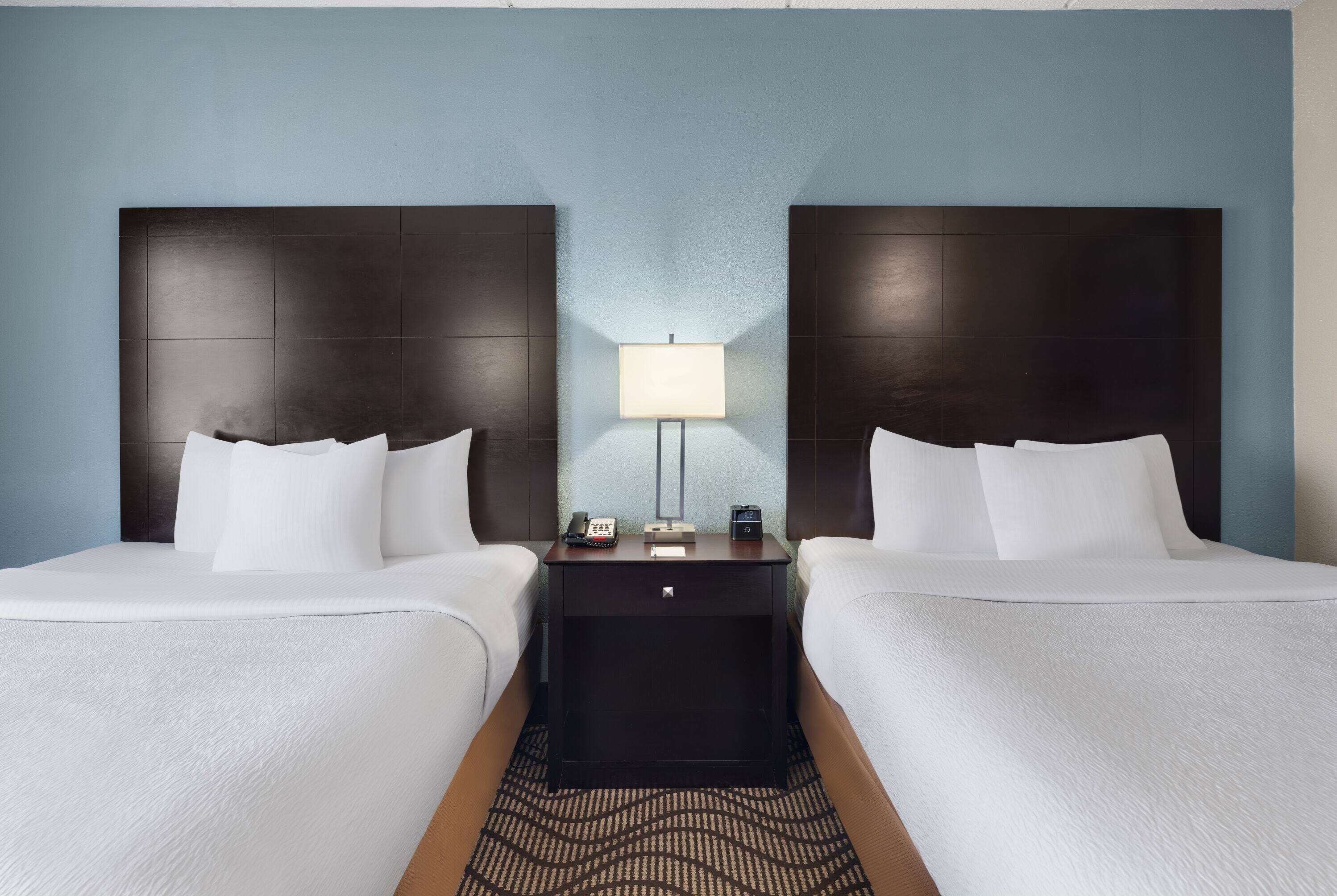 room, 2 queen beds, accessible, non smoking (mobility, bathtub w/grab bars) | premium bedding, desk, blackout curtains, iron/ironing board