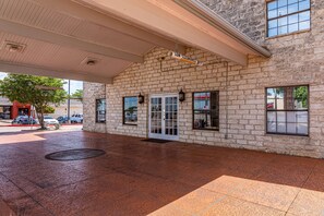 Entrada de la propiedad