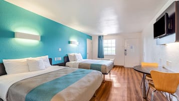 Desk, iron/ironing board, free WiFi, bed sheets