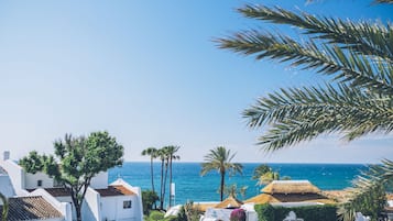 Vue sur la plage/l’océan