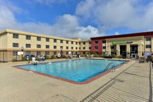 Seasonal outdoor pool