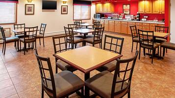 Selvbetjent frokost er inkludert hver dag