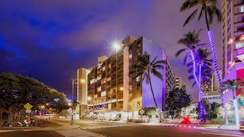 Front of property – evening/night