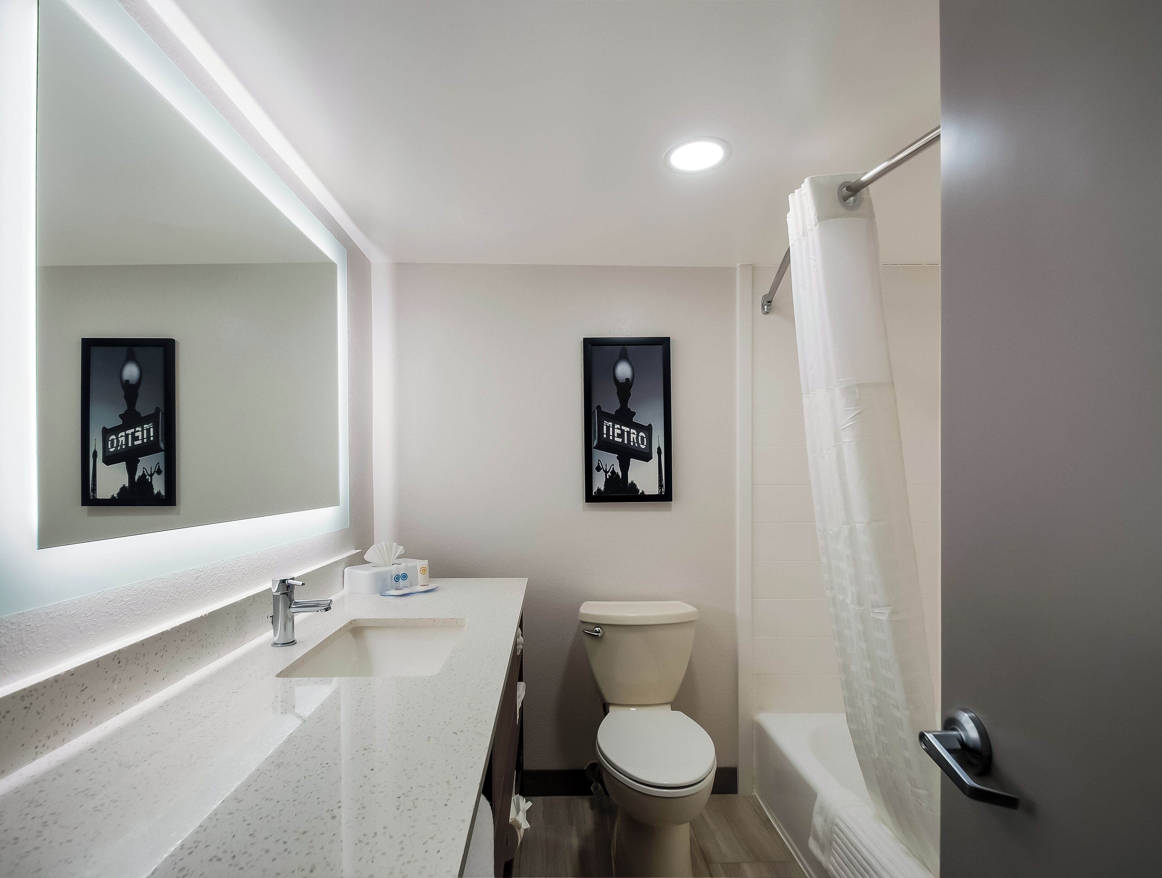 free toiletries, hair dryer, towels, soap