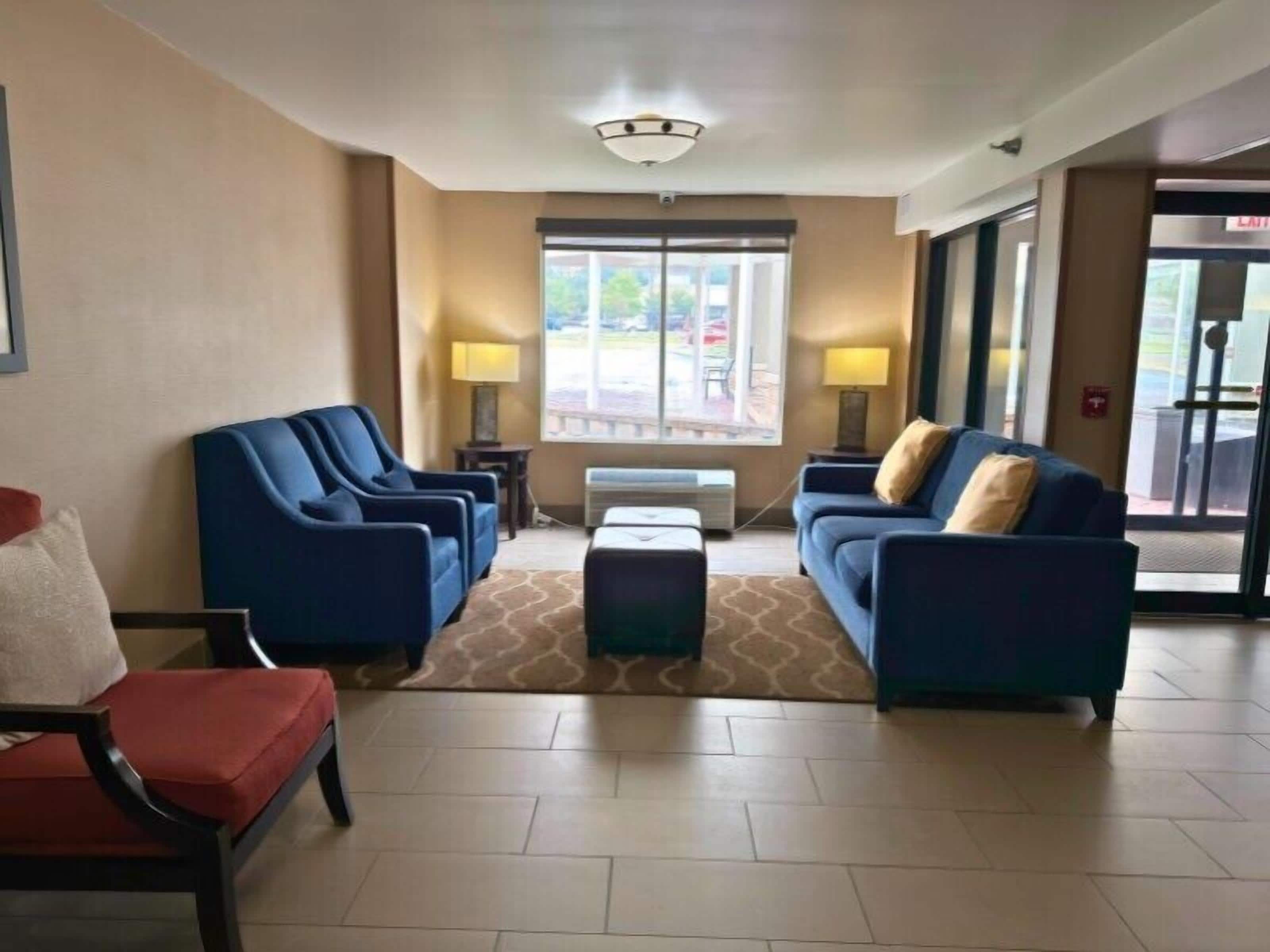 Àrea amb seients del vestíbul