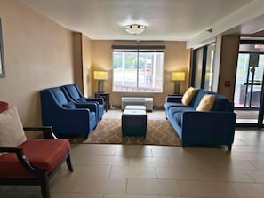 Zona de estar del vestíbulo