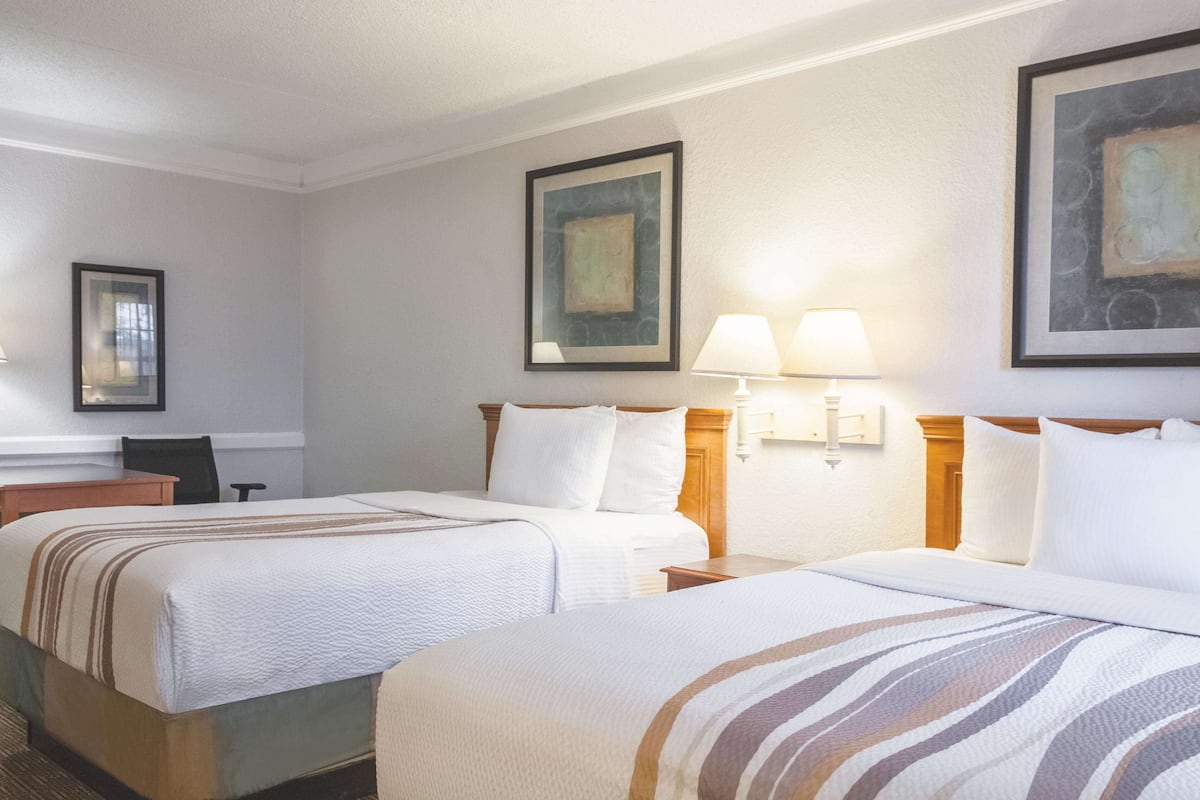 Deluxe Room, 2 Double Beds | Premium bedding, desk, laptop workspace, iron/ironing board