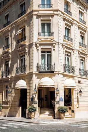 Façade de l’hébergement