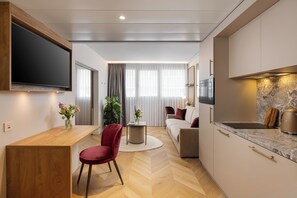Elite Apartment, 1 Bedroom | Living area