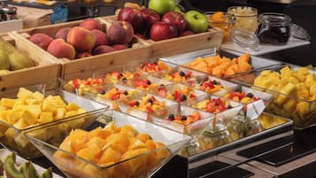 Daily buffet breakfast for a fee