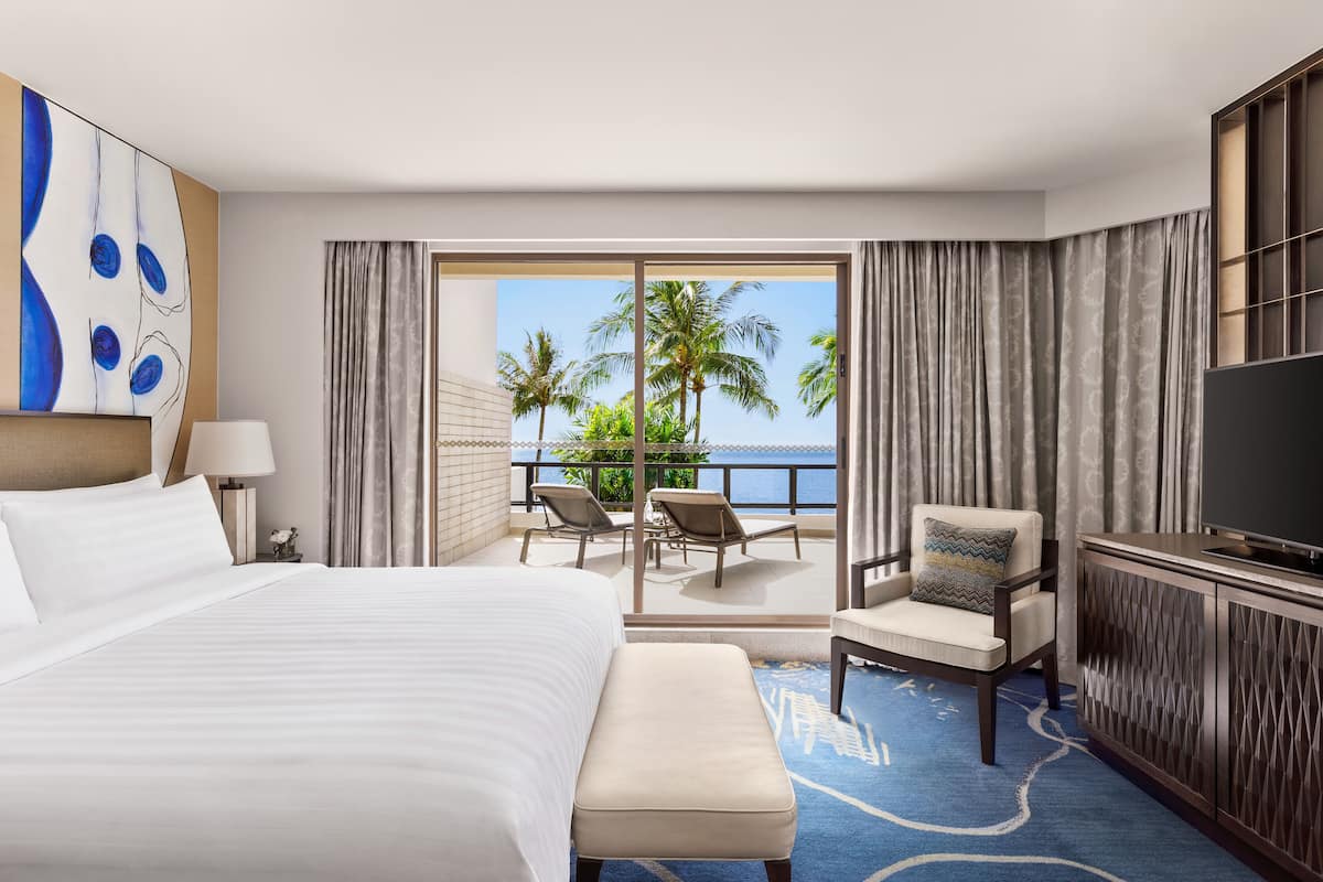 tanjung deluxe seaview suite (king) | 1 bedroom, down duvets, in-room safe, individually decorated