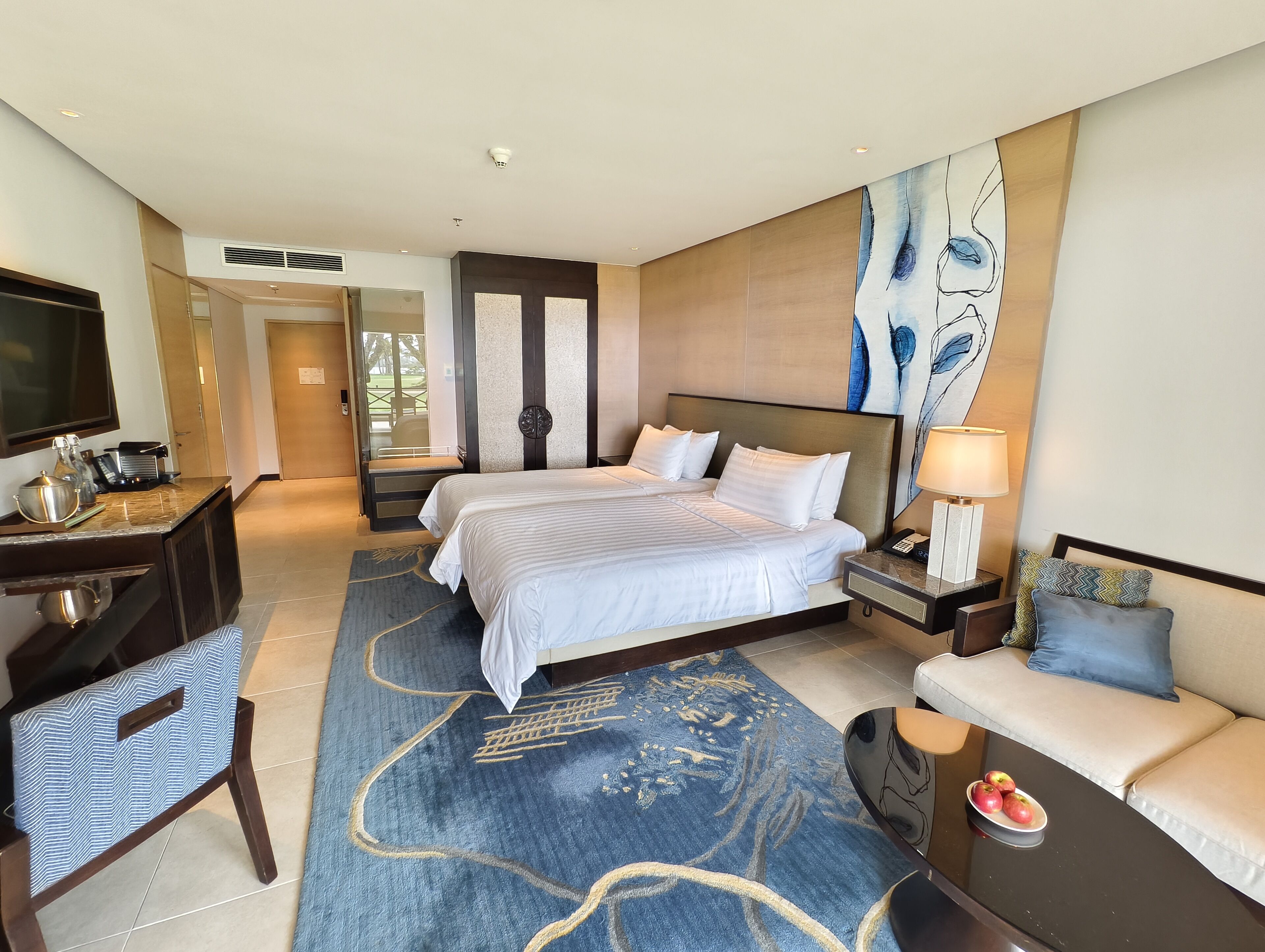 Down comforters, in-room safe, individually decorated