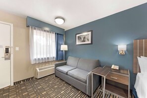 Standard Room, 1 King Bed, Accessible, Refrigerator & Microwave (with Sofabed) | In-room safe, desk, laptop workspace, iron/ironing board