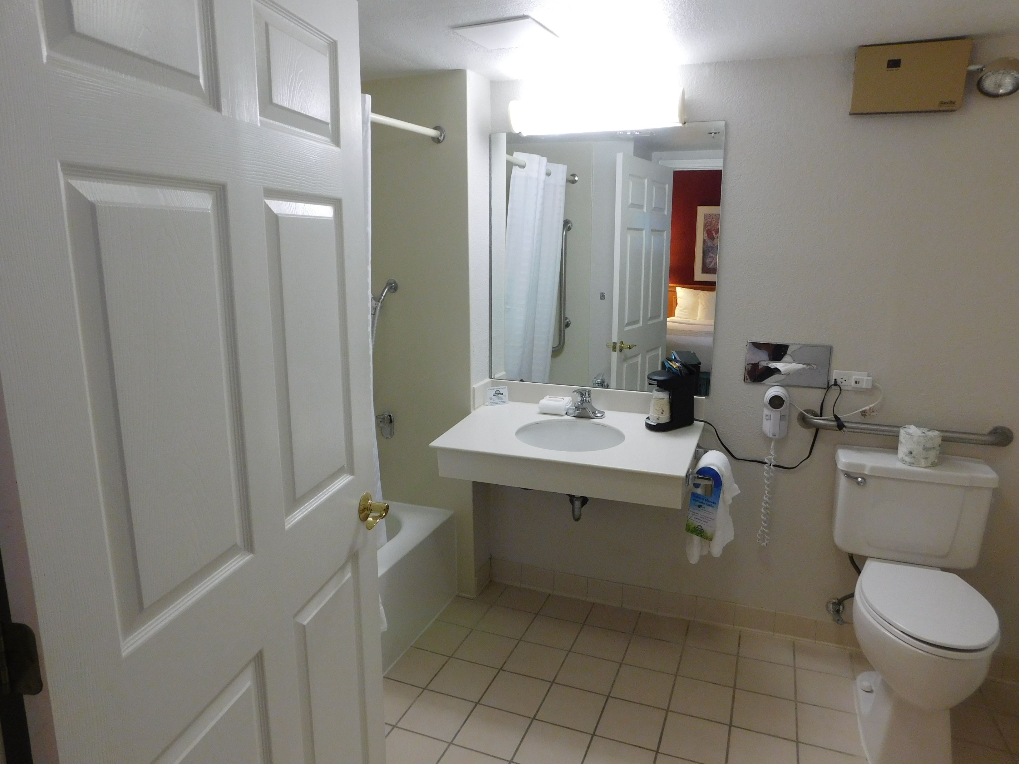 premium bedding, desk, iron/ironing board, free cots/infant beds