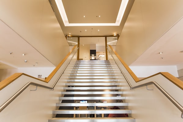 Interior entrance