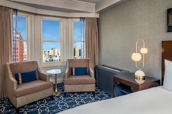 Room, 1 King Bed | Egyptian cotton sheets, premium bedding, down comforters, pillowtop beds at Hotel Adagio, Autograph Collection
