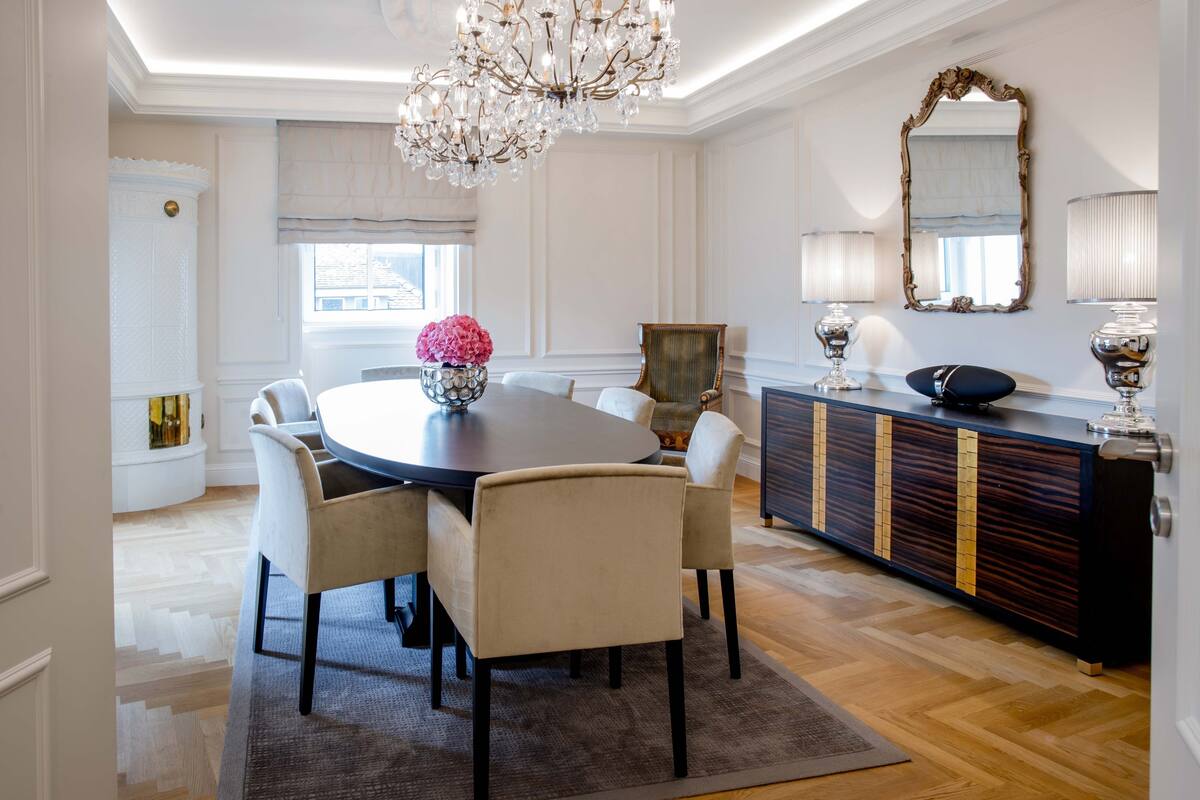 Presidential Suite | Living area | 102-cm LCD TV with satellite channels, TV