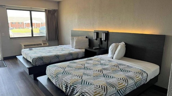 Free WiFi, bed sheets