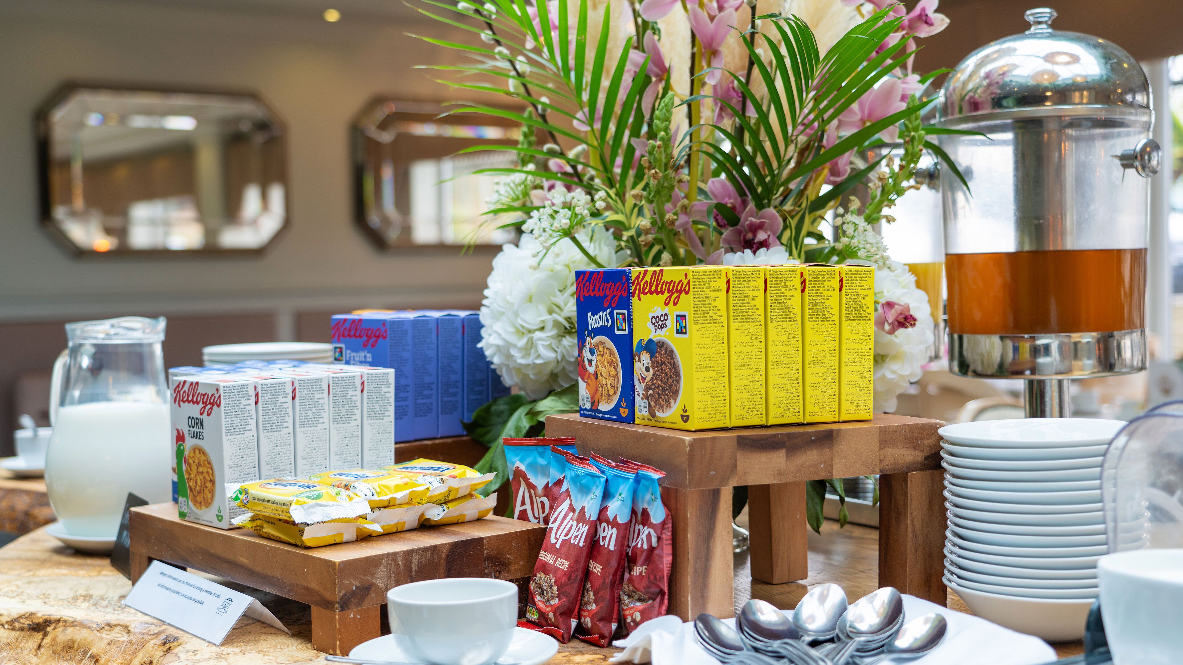 Daily full breakfast (GBP 15.00 per person)