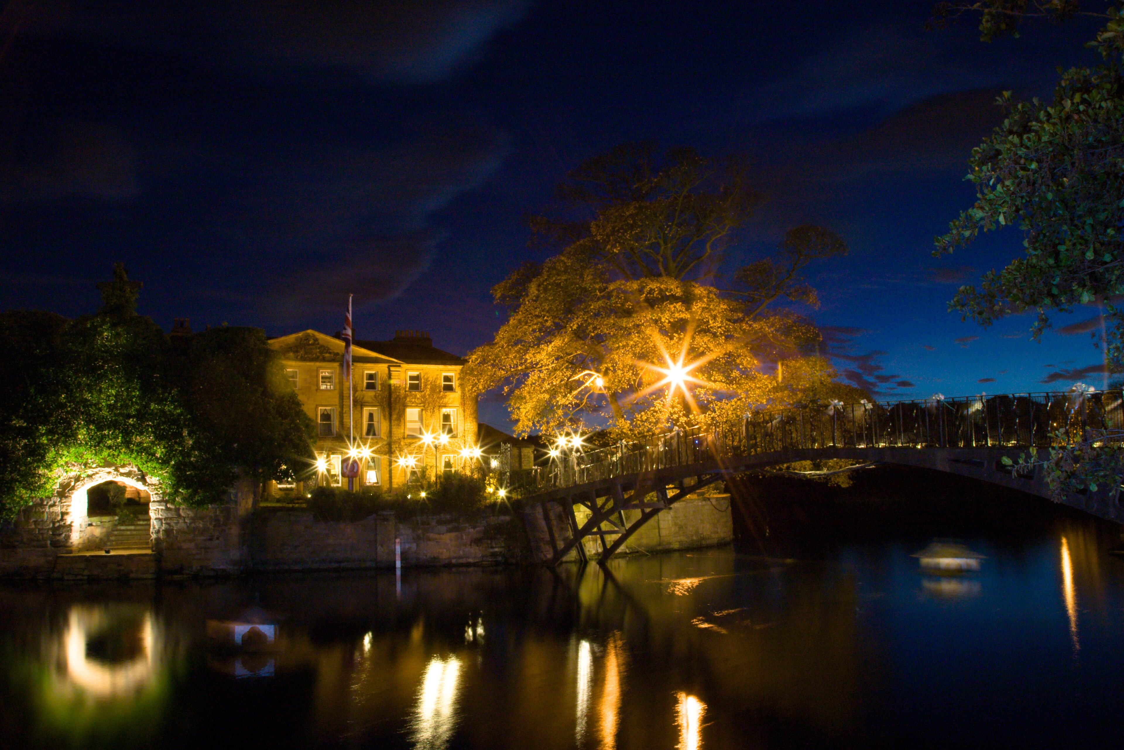 front of property – evening/night