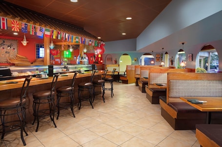 Lunch and dinner served, Thai cuisine. La Quinta Inn by Wyndham Cocoa Beach-Port Canaveral