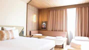 Superior Room, Multiple Beds | Free minibar, in-room safe, desk, blackout drapes