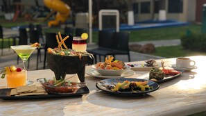 Tägliches Frühstücksbuffet (275 MXN pro Person)