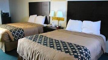 Standard Room, 2 Queen Beds, Non Smoking, Refrigerator & Microwave | View from room