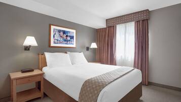 Desk, iron/ironing board, free WiFi, bed sheets