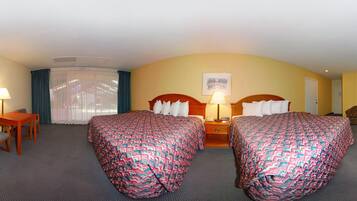 Iron/ironing board, free WiFi, alarm clocks