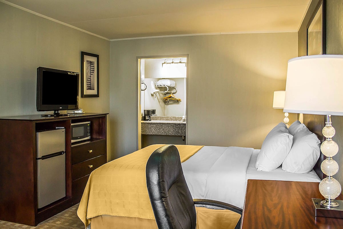 blackout curtains, iron/ironing board, free cots/infant beds