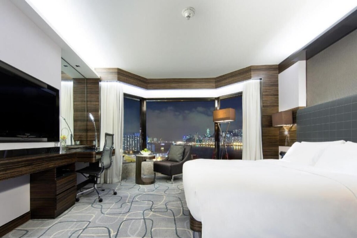 Biancheria da letto di alta qualità, minibar, una cassaforte in camera