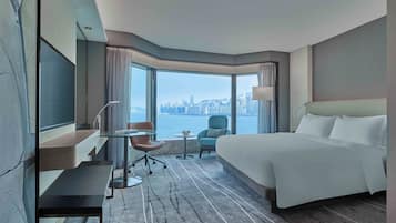 1 bilik tidur, peralatan tempat tidur premium, bar mini