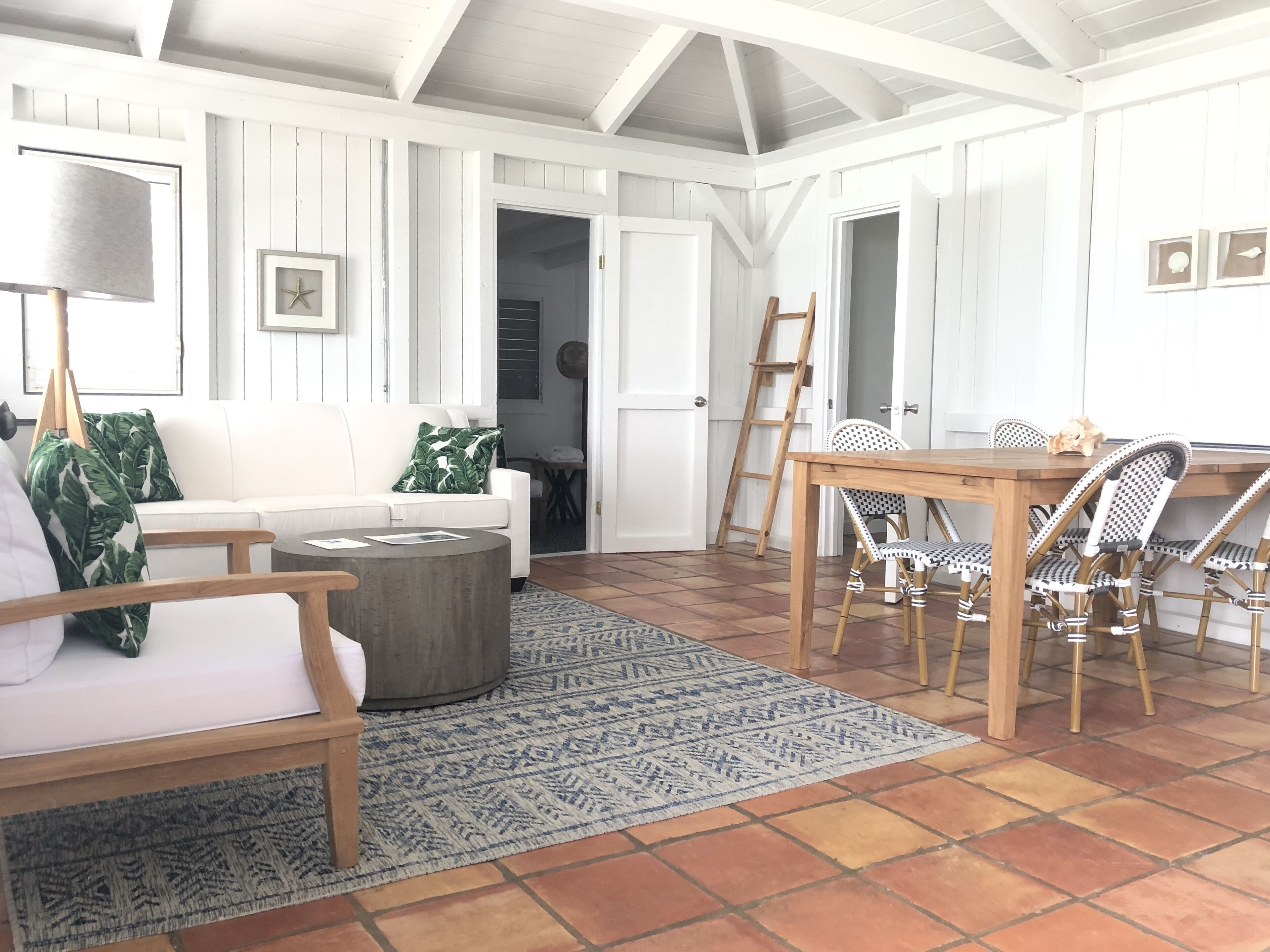 cottage, 2 bedrooms, non smoking, oceanfront | living area | flat-screen tv, toys