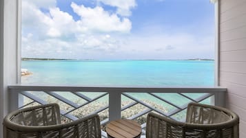 Romantic Room, 1 King Bed, Ocean View, Oceanfront | Terrace/patio