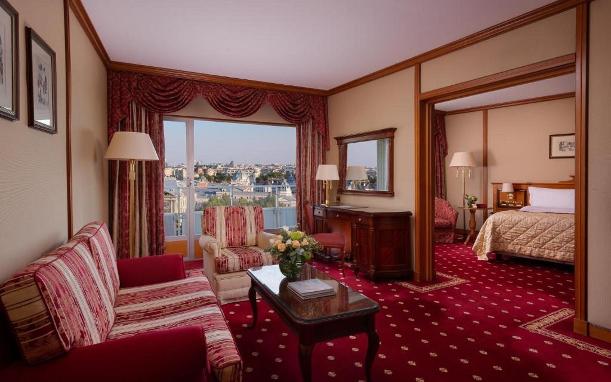 Down comforters, pillowtop beds, minibar, in-room safe
